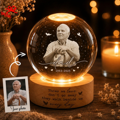 Memorial Crystal Ball Light