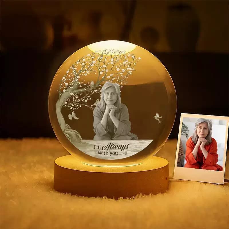 Memorial Crystal Ball Light