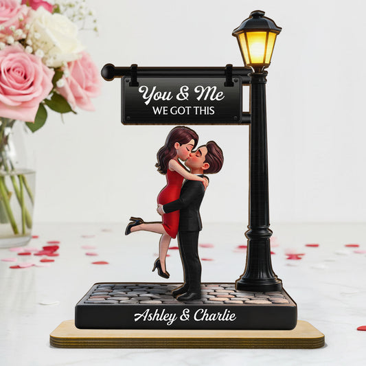 Custom Couple Wooden Plaque