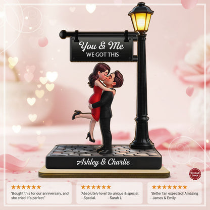 Custom Couple Wooden Plaque