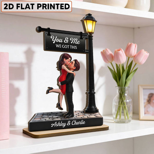 Custom Couple Wooden Plaque