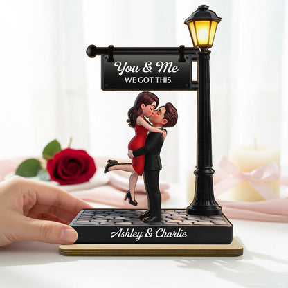 Custom Couple Wooden Plaque