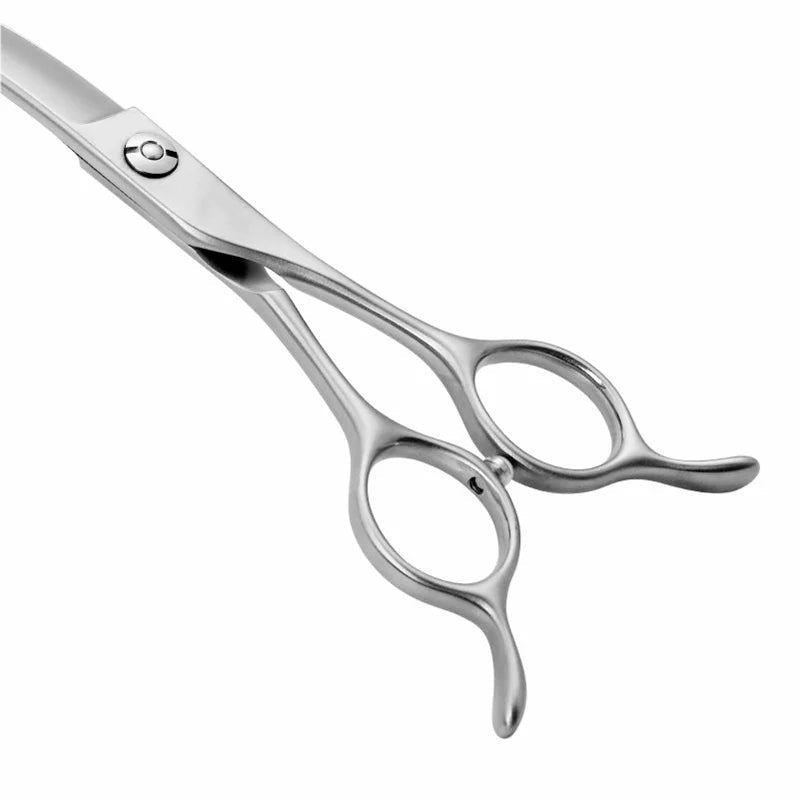 Professional Dog Grooming Curved Scissors – 7.5" Japanese Stainless Steel Pet Shears
