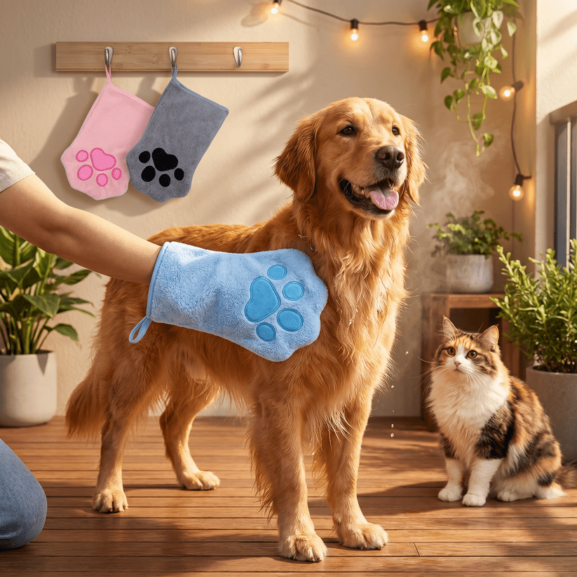 Quick-Drying Towel for Pets