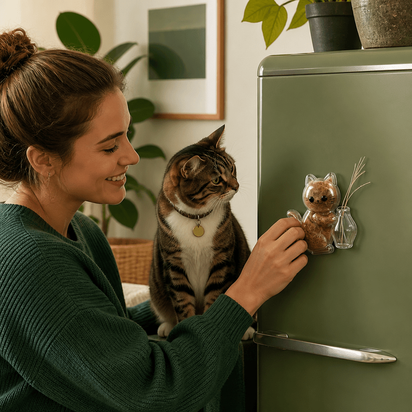 Whisker Keepsake Cat Magnet – Fur & Whisker Memory Display